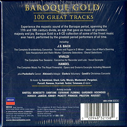 Baroque Gold - 100 Great Tracks - [Audio CD]