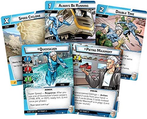 Marvel Champions: Quicksilver Heldenpaket