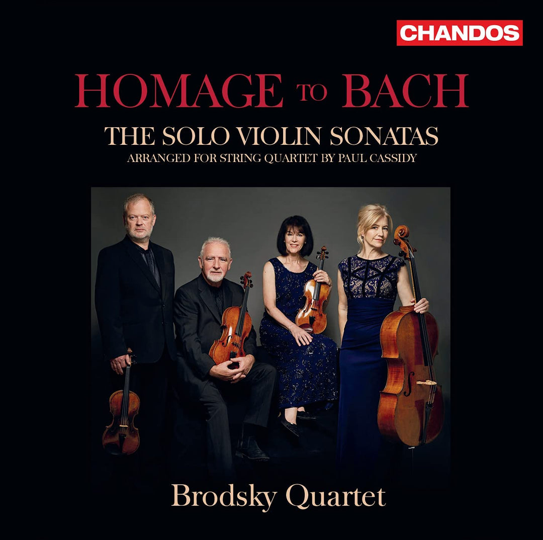 Brodsky Quartet - Homage To Bach: Solo Violin [Brodsky Quartet] [Chandos Records: CHAN 20162] [Audio CD]