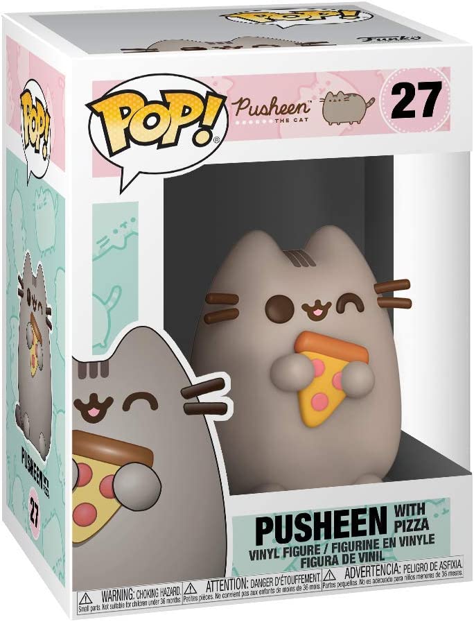 Pusheen die Katze Pusheen mit Pizza Funko 44523 Pop! Vinyl Nr. 27