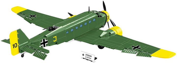 COBI 5710 Junkers JU 52/3M Building Blocks, Green,Yellow