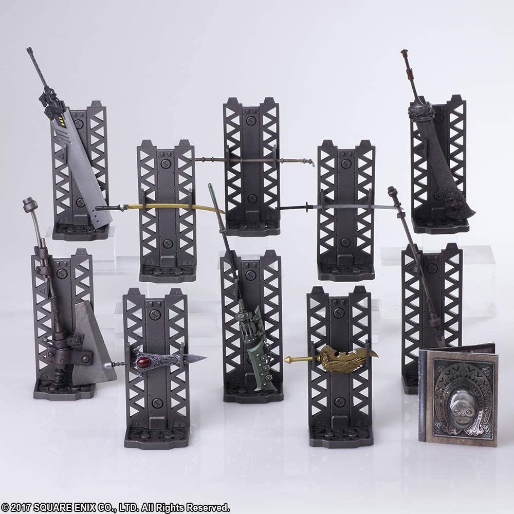 Squarenix NieR: Automata BRING ARTS Trading Weapon Collection (10 pieces)