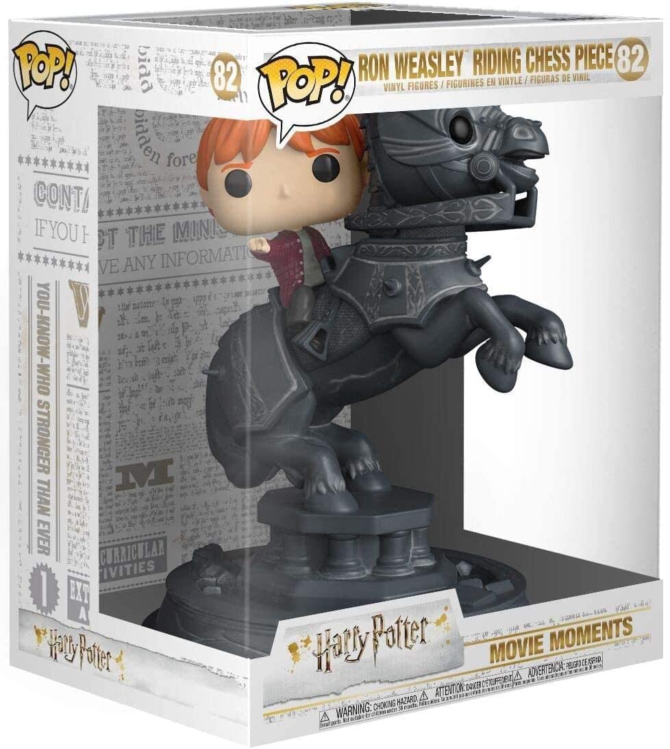 Harry Potter Ron Weasley reitende Schachfigur Movie Moments Funko 35518 Pop! Vinyl Nr. 82