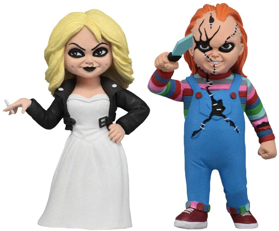 NECA Toony Terrors Bride of Chucky 2 Pack 6 Actionfiguren, 0634482397435