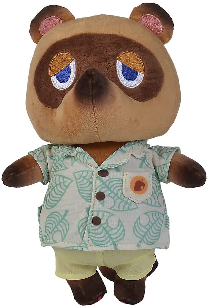 Animal Crossing 109231001 Tom Nook 25 cm Plüschtier, mehrfarbig