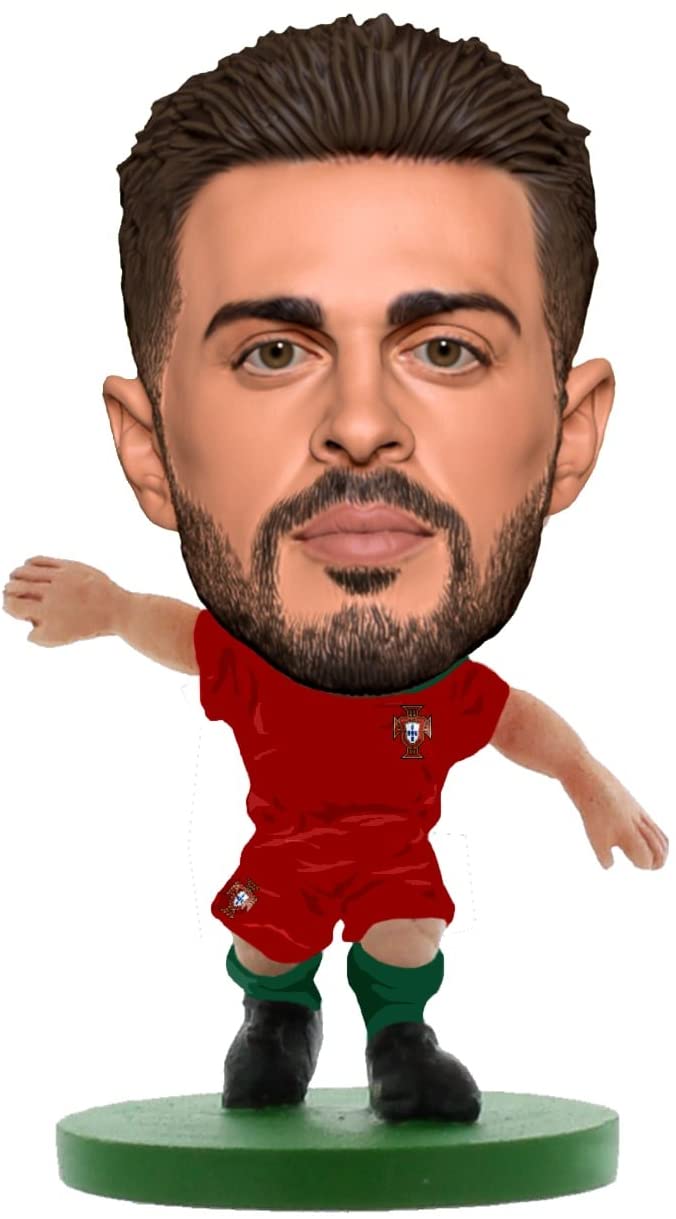 SoccerStarz SOC1263 Portugal Bernardo Silva Home Kit Figurine