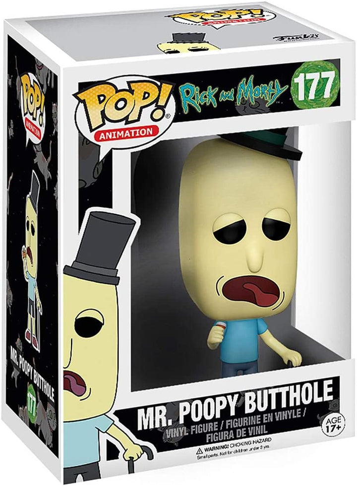 Rick &amp; Morty Mr. Poopy Butthole Funko 12442 Pop! Vinyl Nr. 177