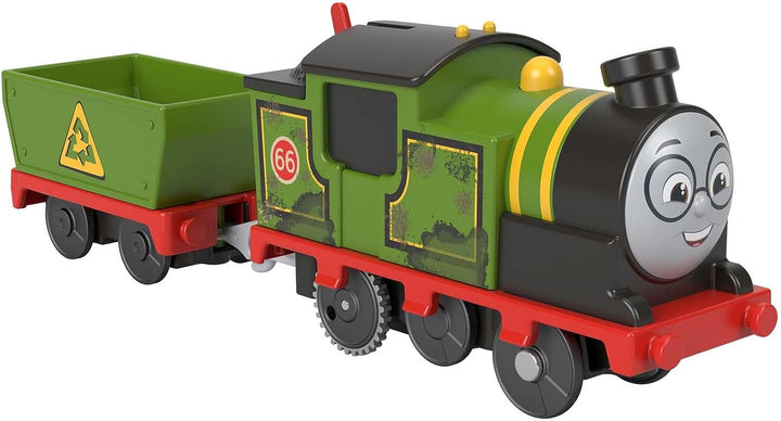 ?Fisher-Price Thomas and Friends Whiff Toy Train, Battery-Powered Motorized Train Engine and Cargo Car