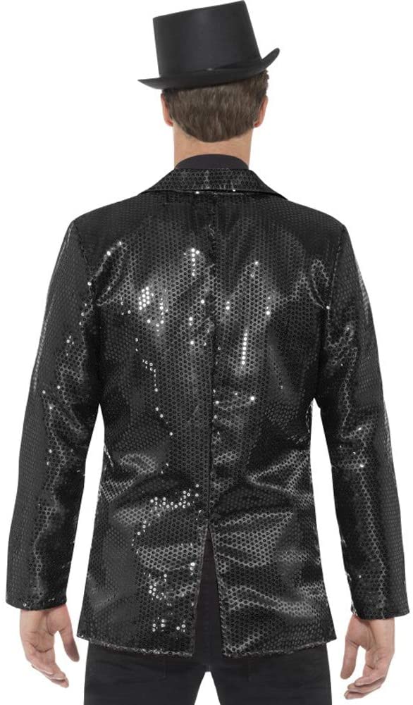 Smiffys 46984M Sequin Men's Jacket (Medium)