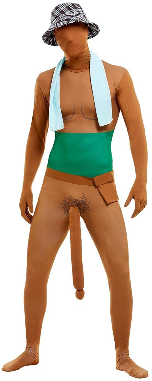 Smiffys 61011L Big Willy Man Costume L Size 42" - 44"