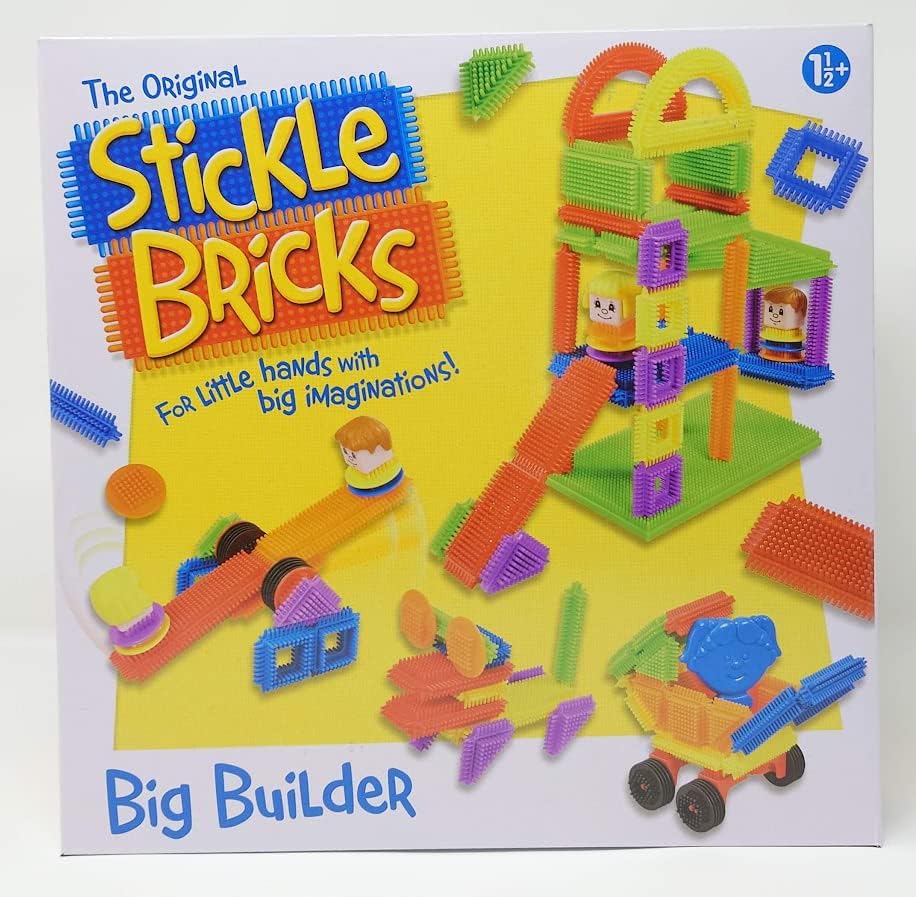 Stickle Bricks Big Builder Bauset TCK15000, über 125 Teile
