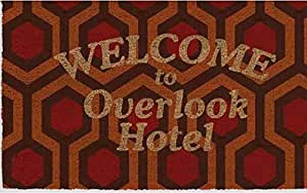 Pyramid Doormat Welcome To Overlook Hotel Doormat The Shining Official Merchandi