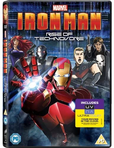 Iron Man: Rise Of Technovore (UV-Kopie) [2017] – Action/Abenteuer [DVD]
