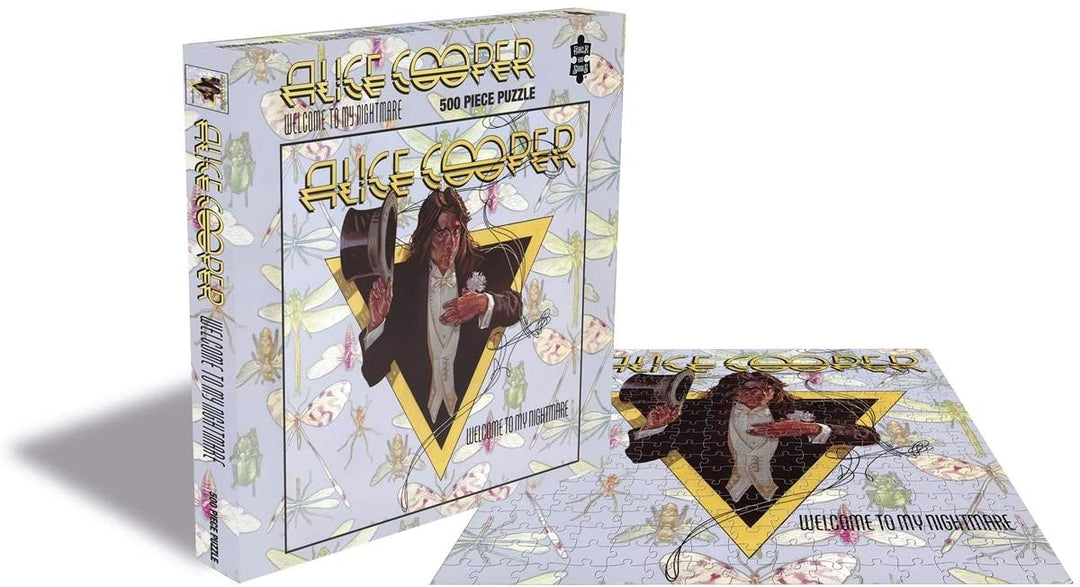 Alice Cooper Willkommen in meinem Albtraum, 500-teiliges Puzzle, 410 mm x 410 mm (ZE)