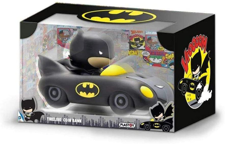 Funbox Media PLA80069 Batman Piggy Bank, Multi-Coloured