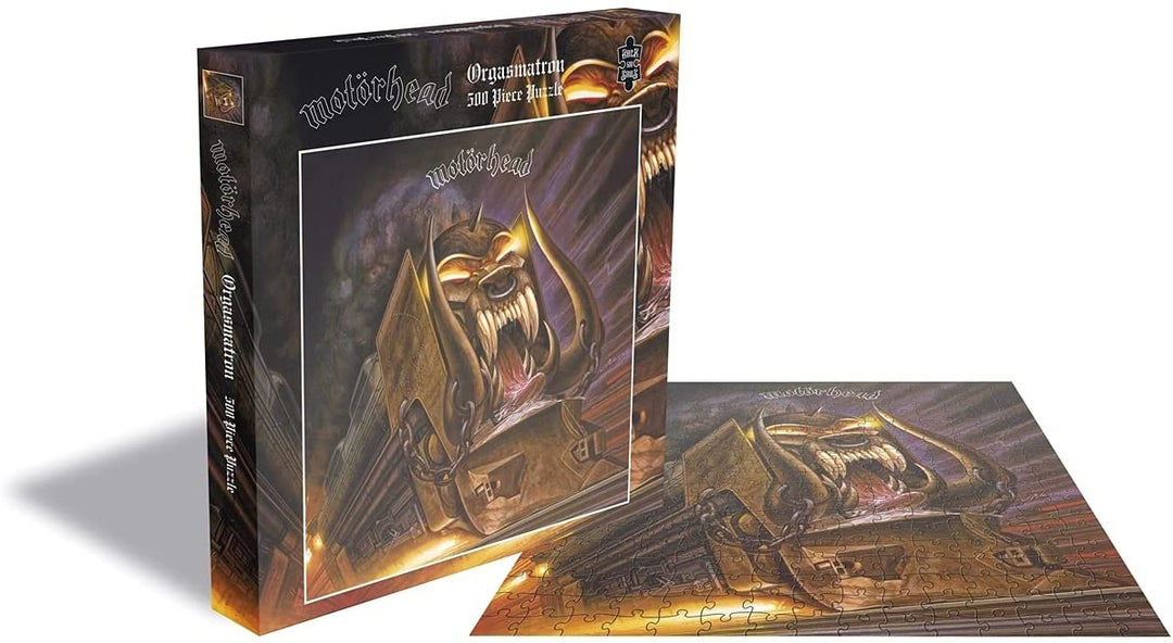 Motorhead - Orgasmatron - 500 Piece Jigsaw Puzzle - Officially Licenced - Perfect for Adults, Family and Rock Fans Everywhere - Heavy Metal