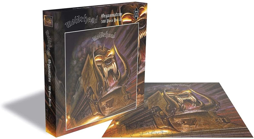 Motorhead – Orgasmatron – 500-teiliges Puzzle – offiziell lizenziert – perfekt für Erwachsene, Familien und Rock-Fans überall – Heavy Metal