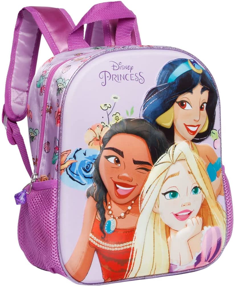 Disney Princess Fairytale-Small 3D Backpack, Mauve