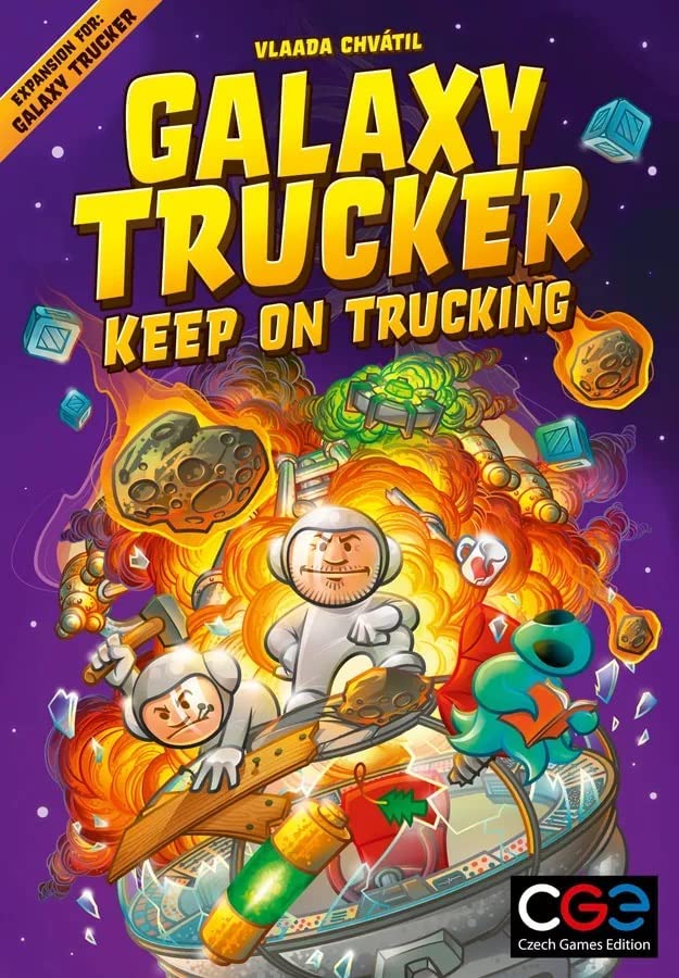 Tschechische Spiele-Edition | Galaxy Trucker: Fahren Sie weiter | Brettspiel |