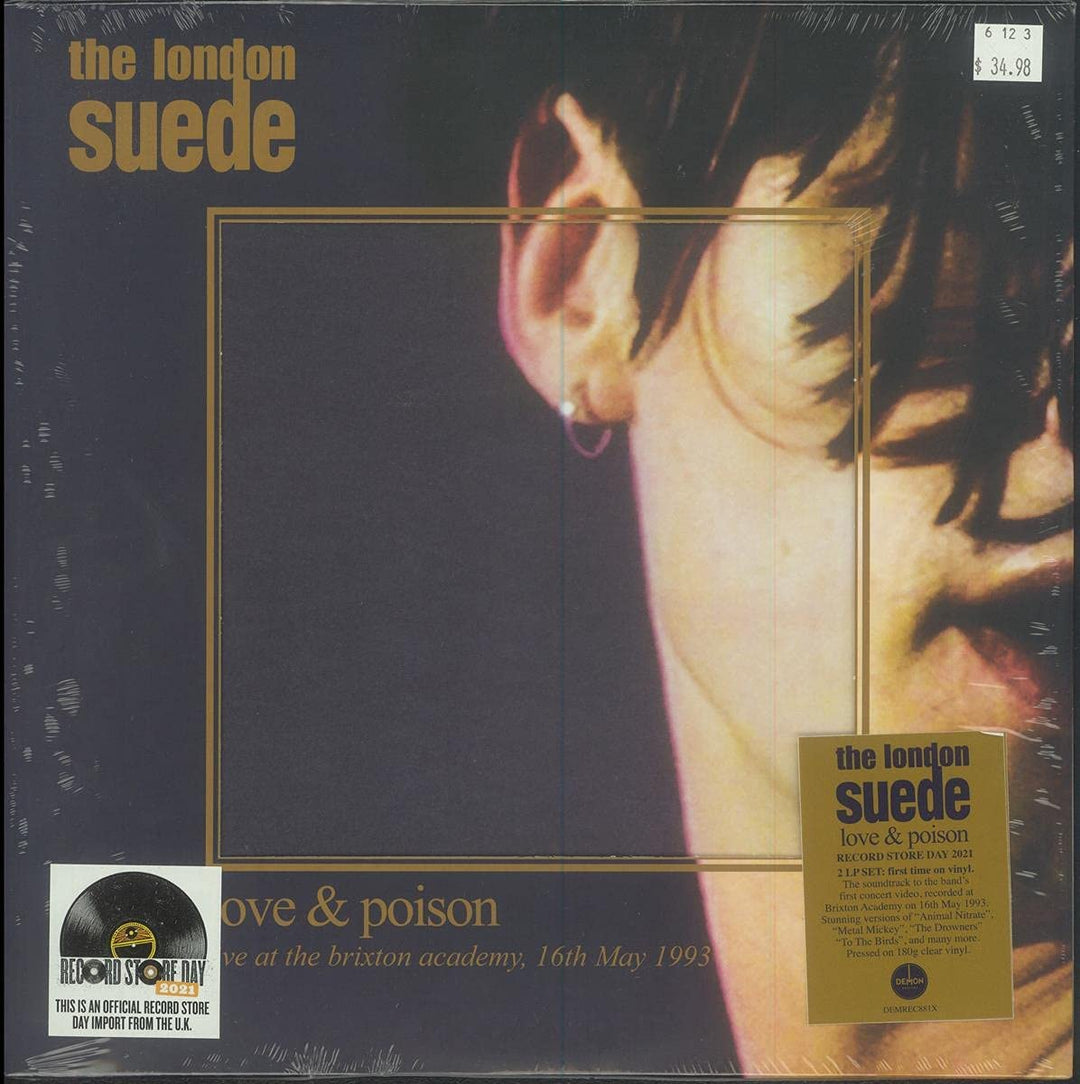 The London Suede – Love &amp; Poison [Limitiertes farbiges 180-Gramm-Vinyl] [Vinyl]