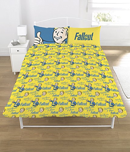 FALLOUT Bettwäscheset, POLYCOTTON, mehrfarbig, DOPPEL