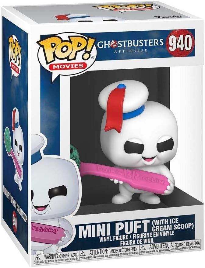 Ghostbusters: Afterlife - Mini Puft w/Scoop Exclusive Funko 48895 Pop! Vinyl #940