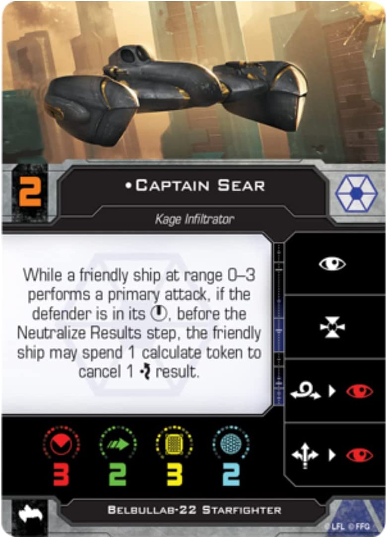Fantasy Flight Games – Star Wars X-Wing Second Edition: Separatist Alliance: Servants of Strife Squadron Pack