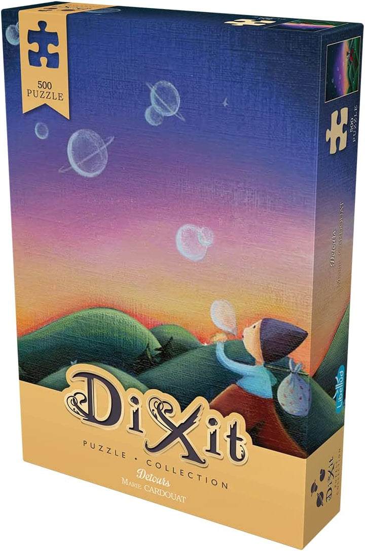 Verleumdung | Dixit 500p Puzzle – Umwege | Puzzle | Ab 6 Jahren | 1+ Spieler