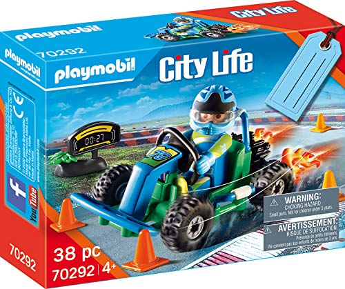 Playmobil 70292 Juego de regalo Go-Kart Racer