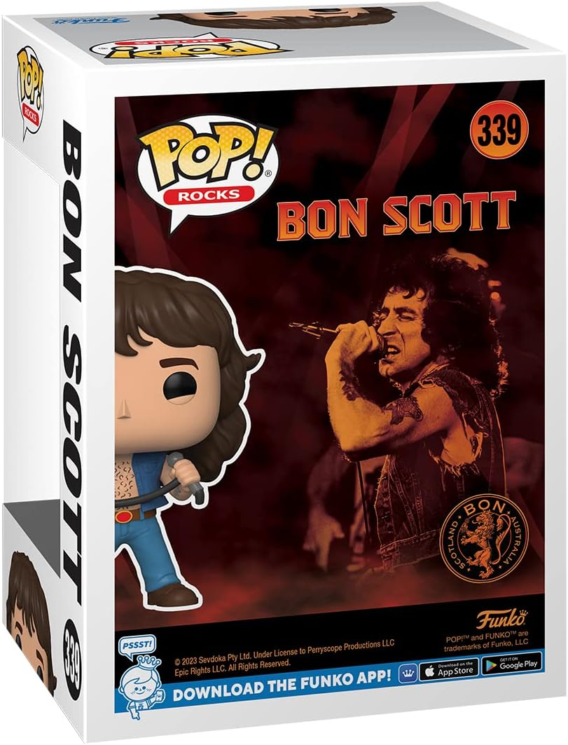 Rocks: AC/DC – Bon Scott Funko 72564 Pop! Vinyl Nr. 338