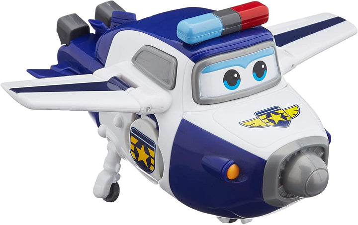 Super Wings Transforming Vehicle Series 1 Paul Plane, Bot 5 Inch Figure - Yachew