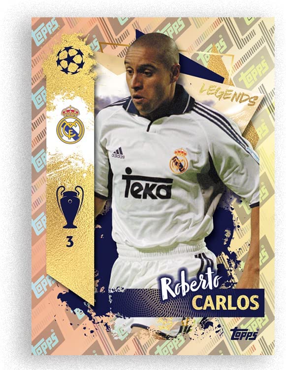 Topps UEFA Champions League 22/23 Football Stickers - Booster Pack (60 Stickers,