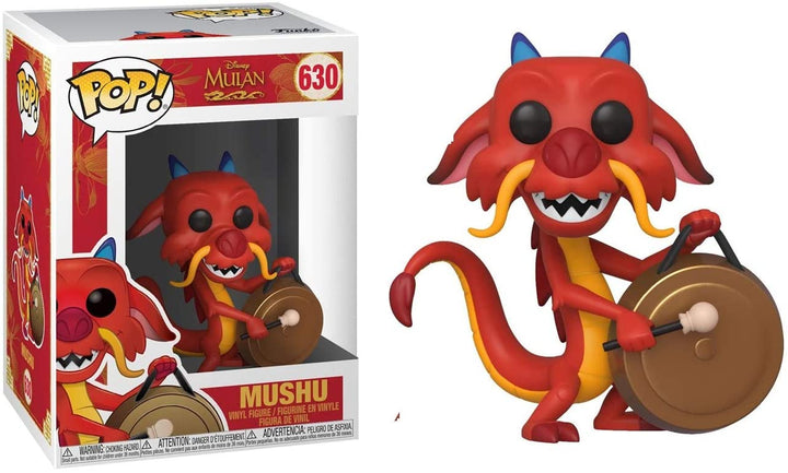 Disney Mushu (avec Gong) Funko 45327 Pop ! Vinyle #630