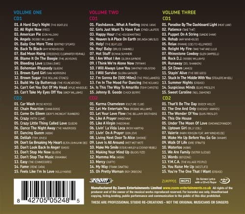 Zoom Karaoke – Das ultimative Karaoke-Partypaket – 6 CD+G-Box-Set – von Zoom Karaoke – [Audio-CD]