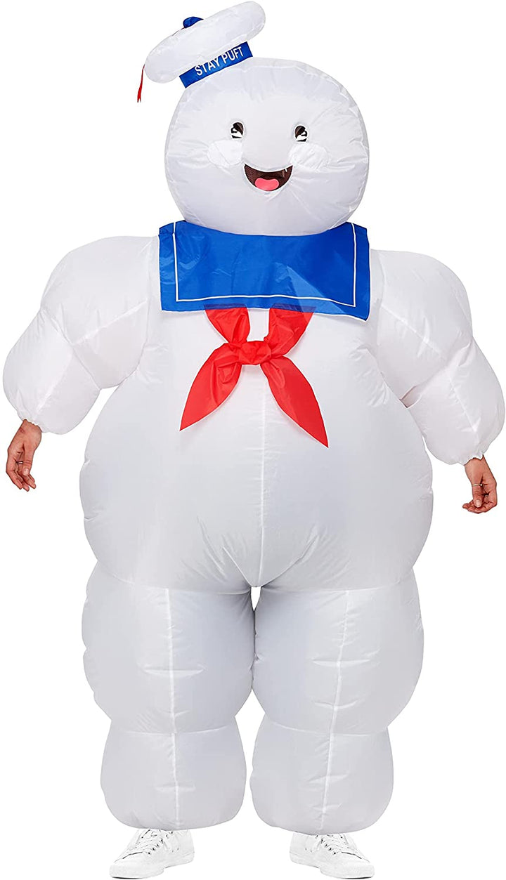 Smiffys Officially Licensed Ghostbusters Inflatable Stay Puft Costume