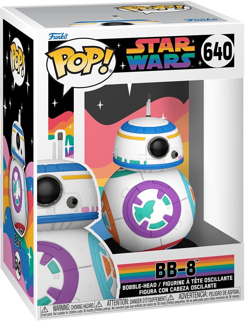 Star Wars: Pride 2023 – BB-8 Funko 72019 Pop! Vinyl Nr. 640 