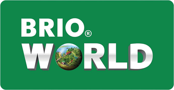 BRIO World Harbor Frachtschiff und Kran für Kinder ab 3 Jahren – kompatibel mit allen BRIO Eisenbahnsets und Zubehör