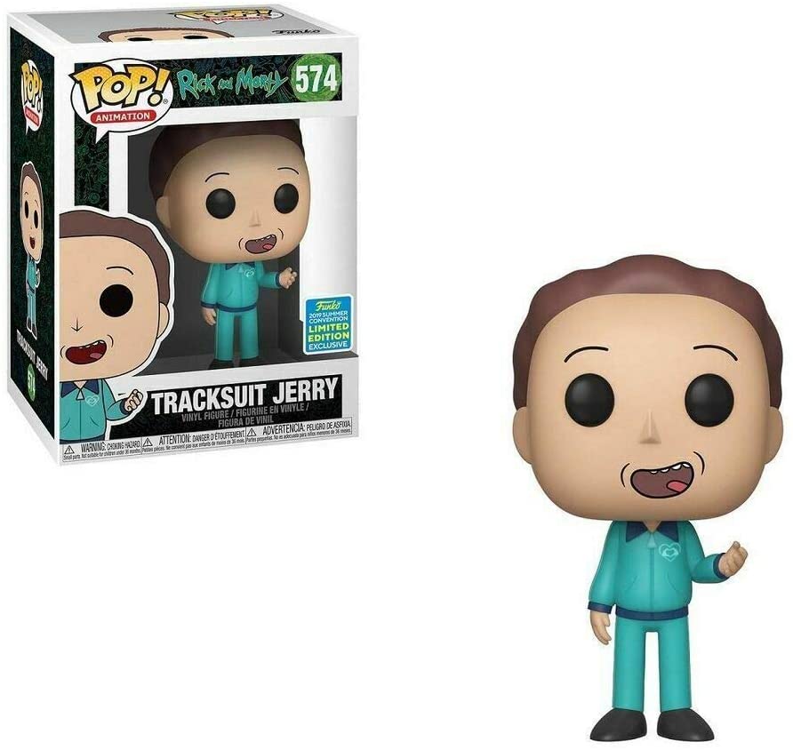 Rick and Morty Tracksuit Jerry Exclusive Funko 40385 Pop ! Vinyle #574