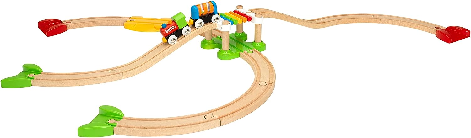 BRIO Meine erste Eisenbahn Anfängerpaket Holzeisenbahn-Set 6