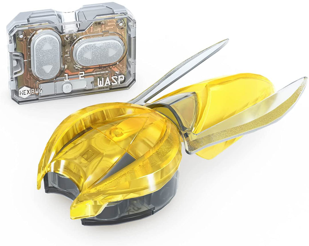 HEXBUG Wespe, ferngesteuerter Käfer, gefälschtes Insektenspielzeug, Exemplar eines motorisierten Roboters, Geschenk