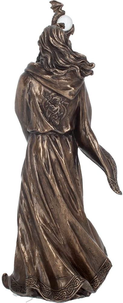 Nemesis Now Merlin Bronzefigur, 28 cm, Kunstharz, Einheitsgröße