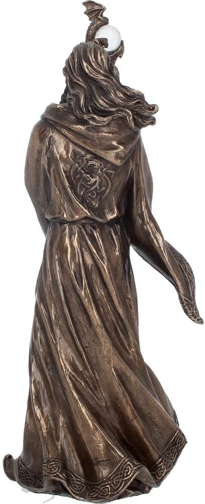 Nemesis Now Historic &amp; Medieval – Merlin-Figur aus Bronzeharz, 28 cm 3