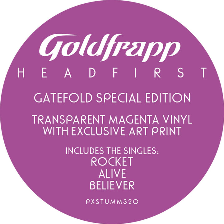 Goldfrapp – Head First (Magenta Color Vinyl Edition + Kunstdruck) [VINYL]