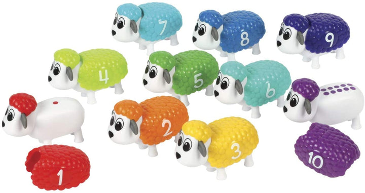 Ressources d&#39;apprentissage LER6712 Snap-n-Learn comptage des moutons