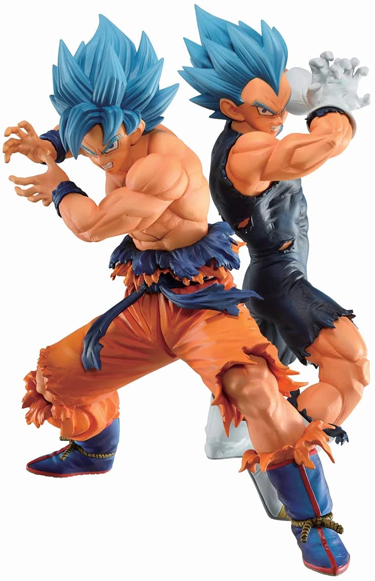 Banpresto DRAGON BALL - Son Goku &amp; Vegeta - Figuren Ichibansho 21cm
