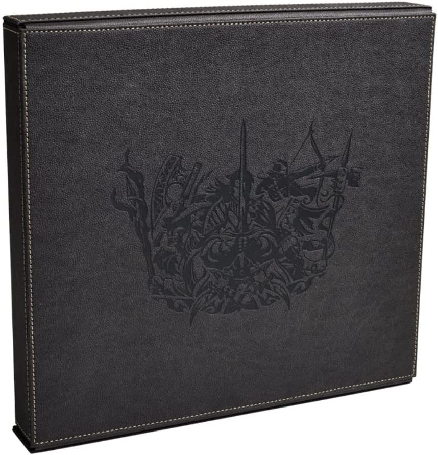 Dragon Shield RPG – Player Companion: Iron Grey - Durable and Sturdy – Dice Tray & Player Storage Box