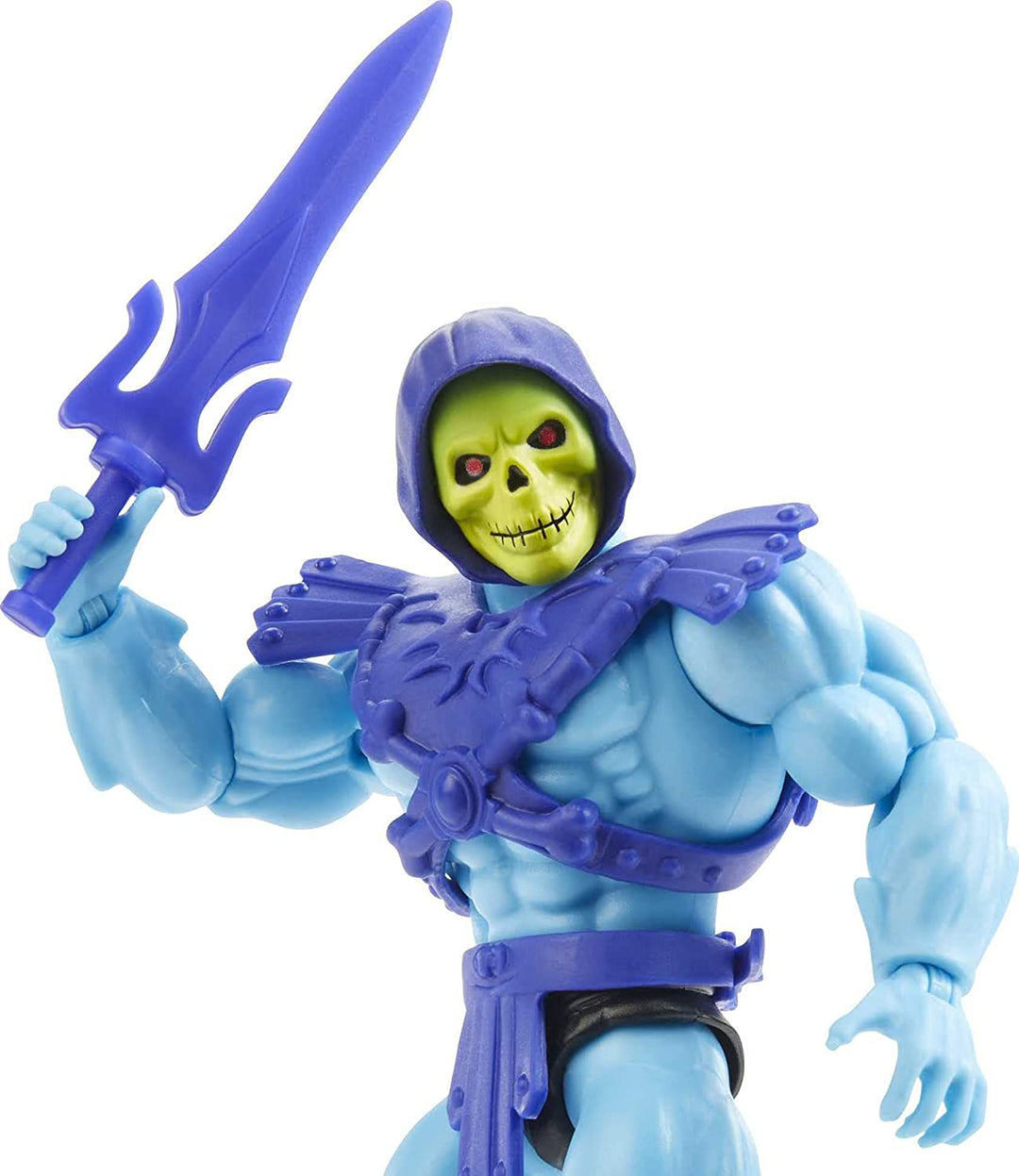 Masters of the Universe Origins Skeletor-Actionfigur, Kampffigur zum Geschichtenerzählen, Spielen und Präsentieren, Geschenk für 6- bis 10-Jährige und erwachsene Sammler