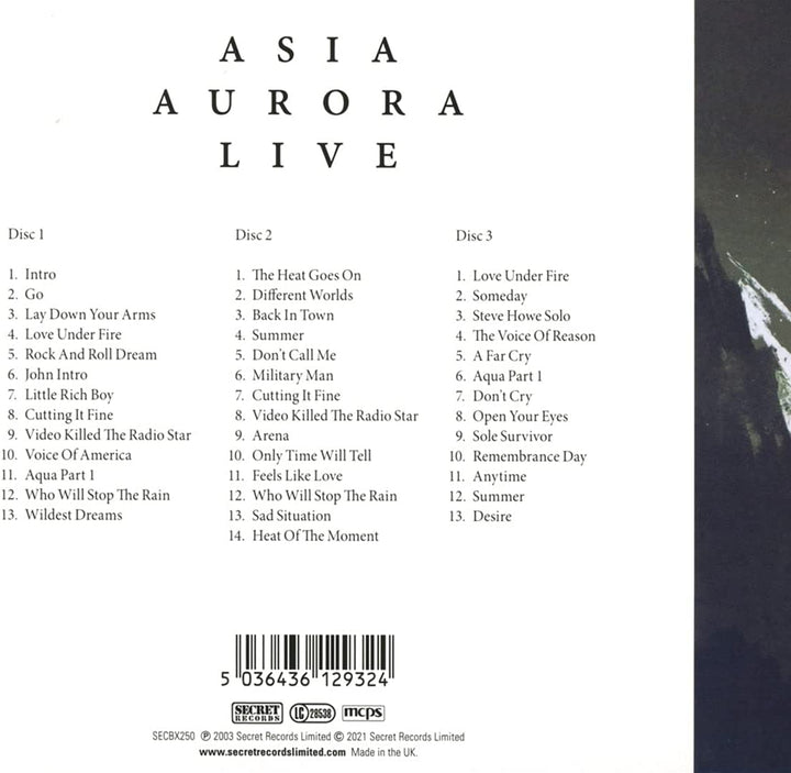 Asia - Aurora [Audio CD]