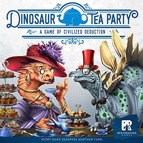 Dinosaurier-Teeparty