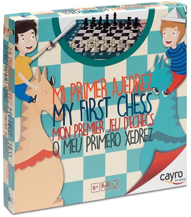 Cayro – Mein erstes Schach – Beobachtungs- und Logikspiel – Brettspiel für Kinder
